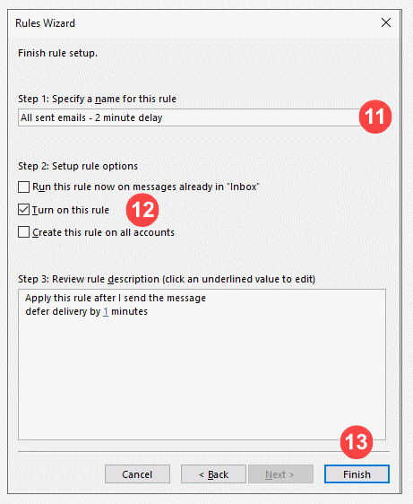 Opožděné odesílání emailů z Outlook