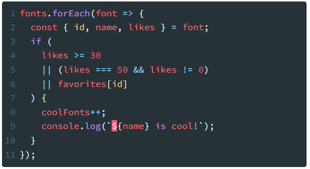 Font Source Pro Mono